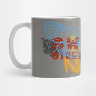 Swank Rose Moth Street Wear Mug